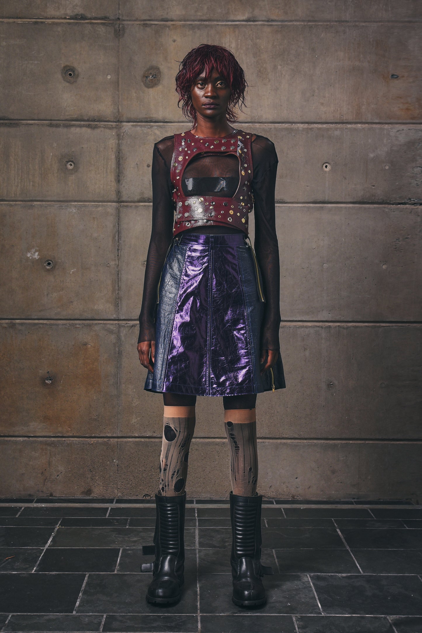 Studded Leather Harness