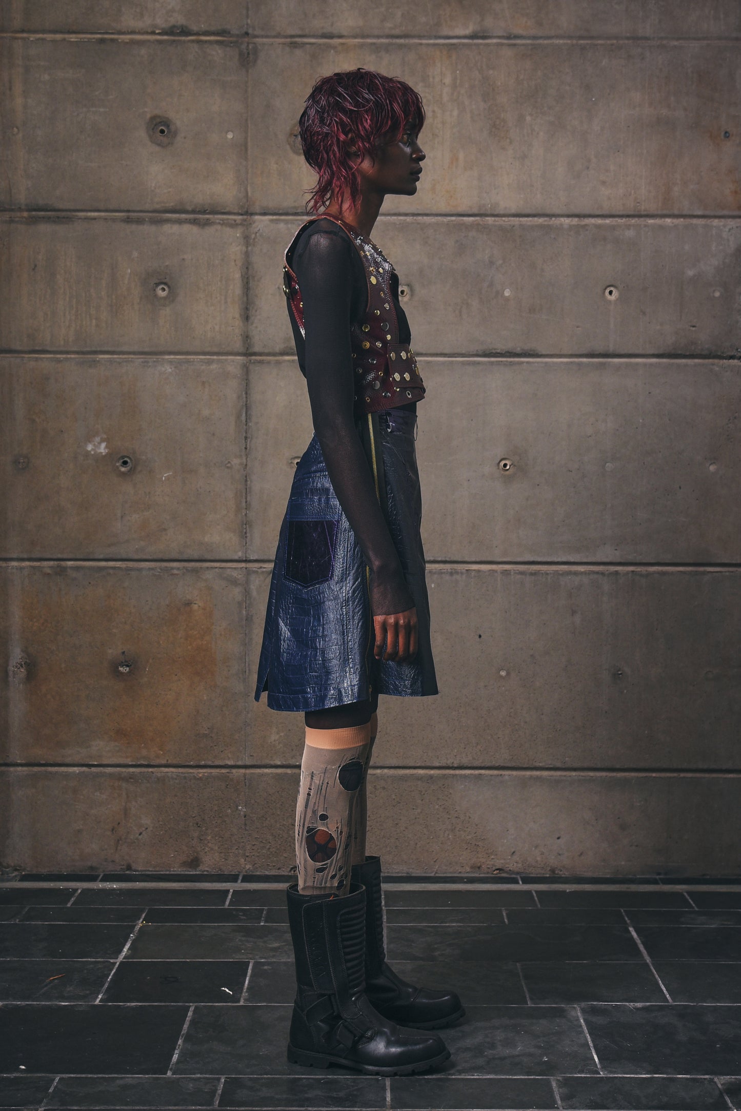 Studded Leather Harness