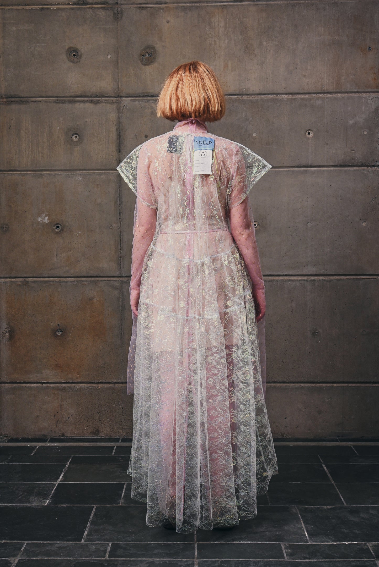 Rhizome Maxi Mandarin Tie Dress