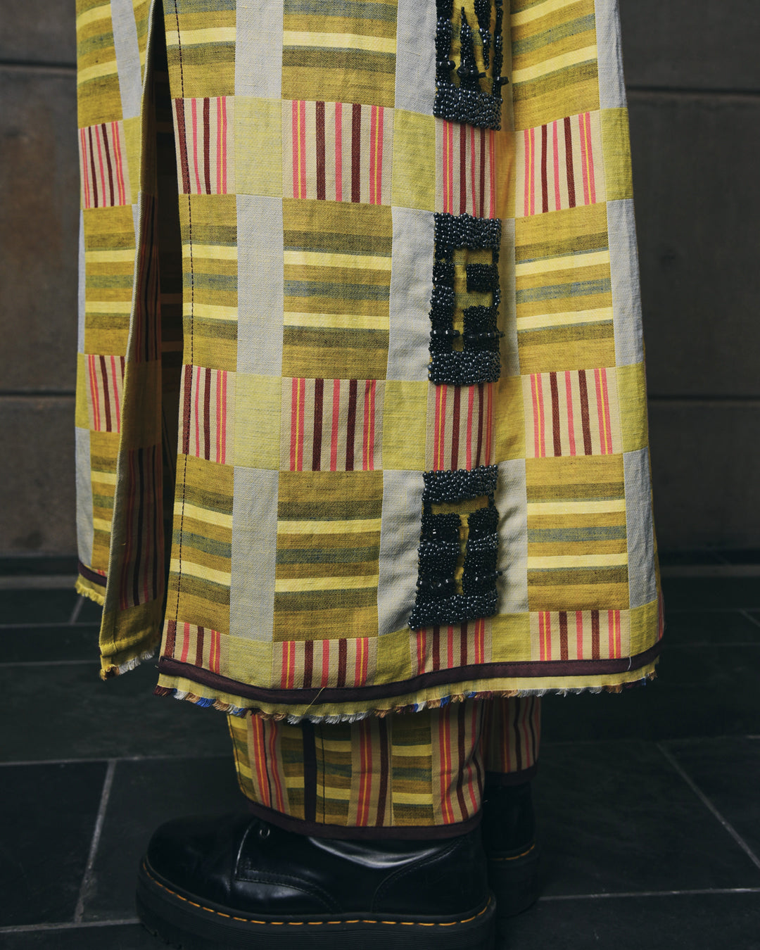 WiFi / NFT Beaded Raglan Coat