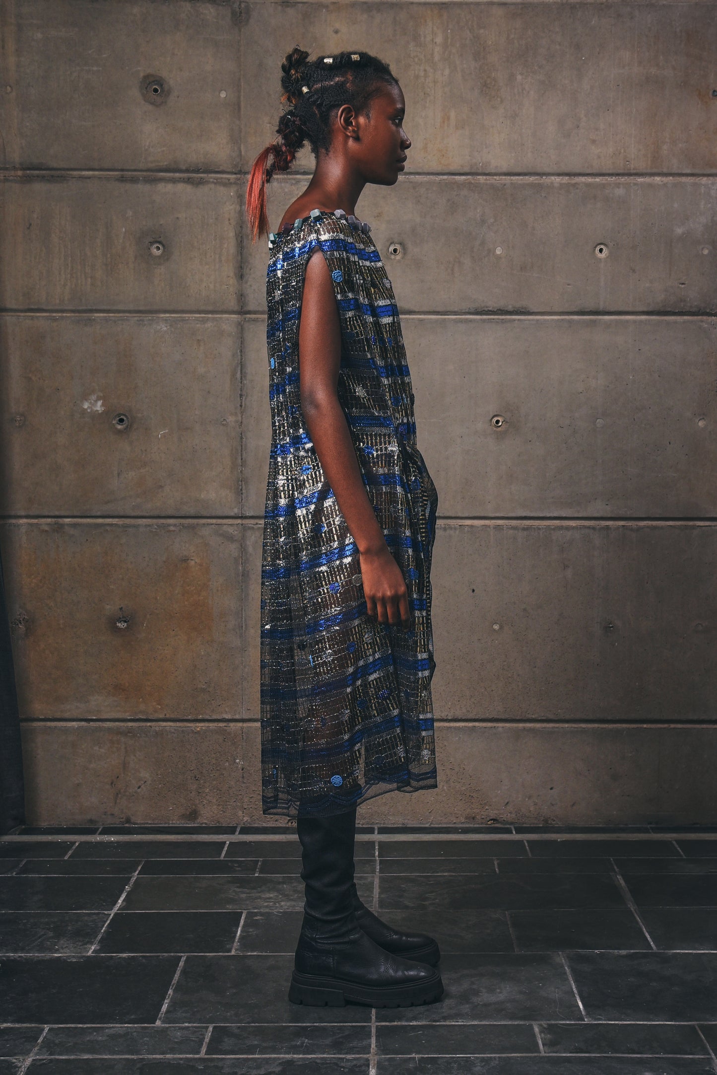 Bluetooth Drape Dress