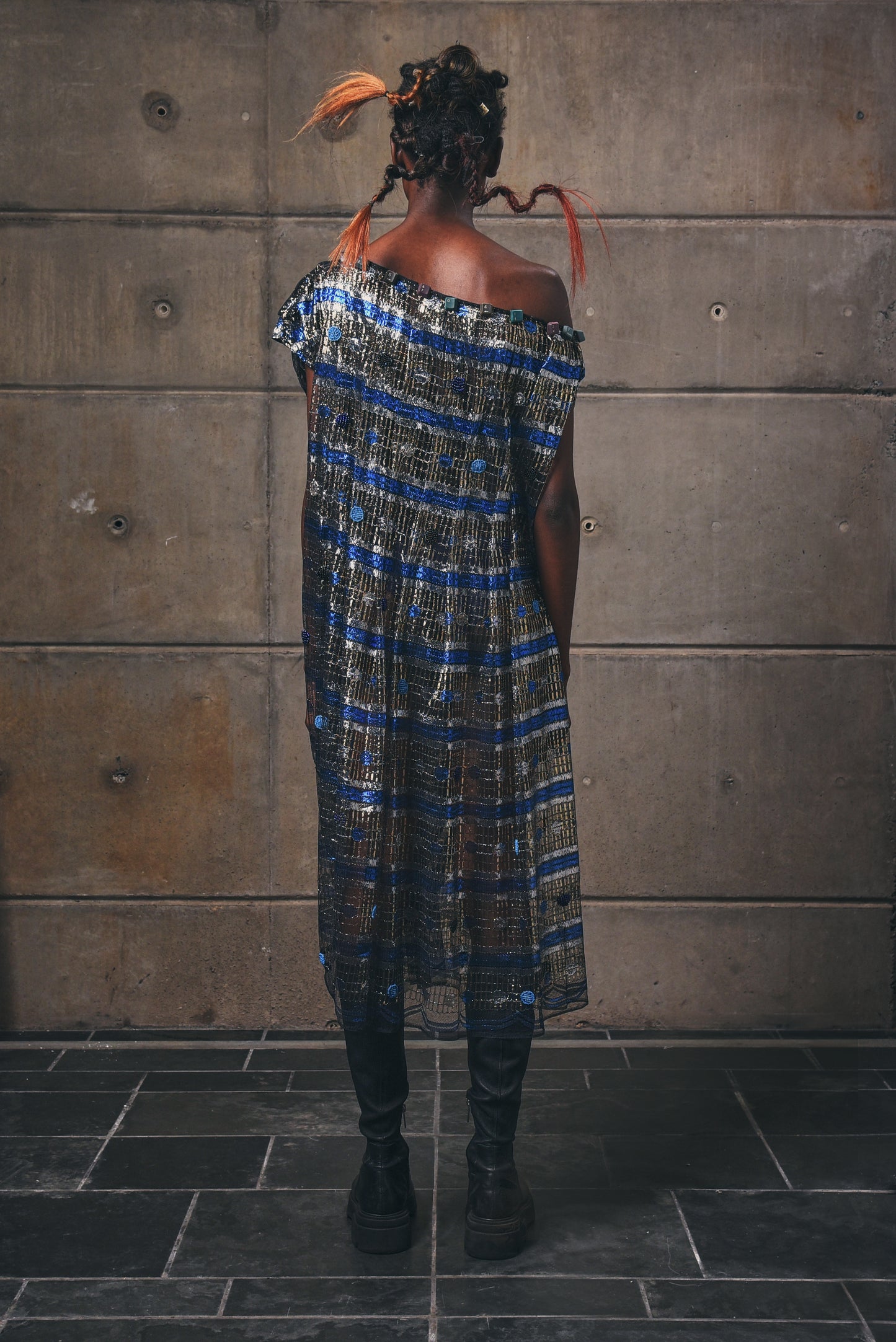 Bluetooth Drape Dress