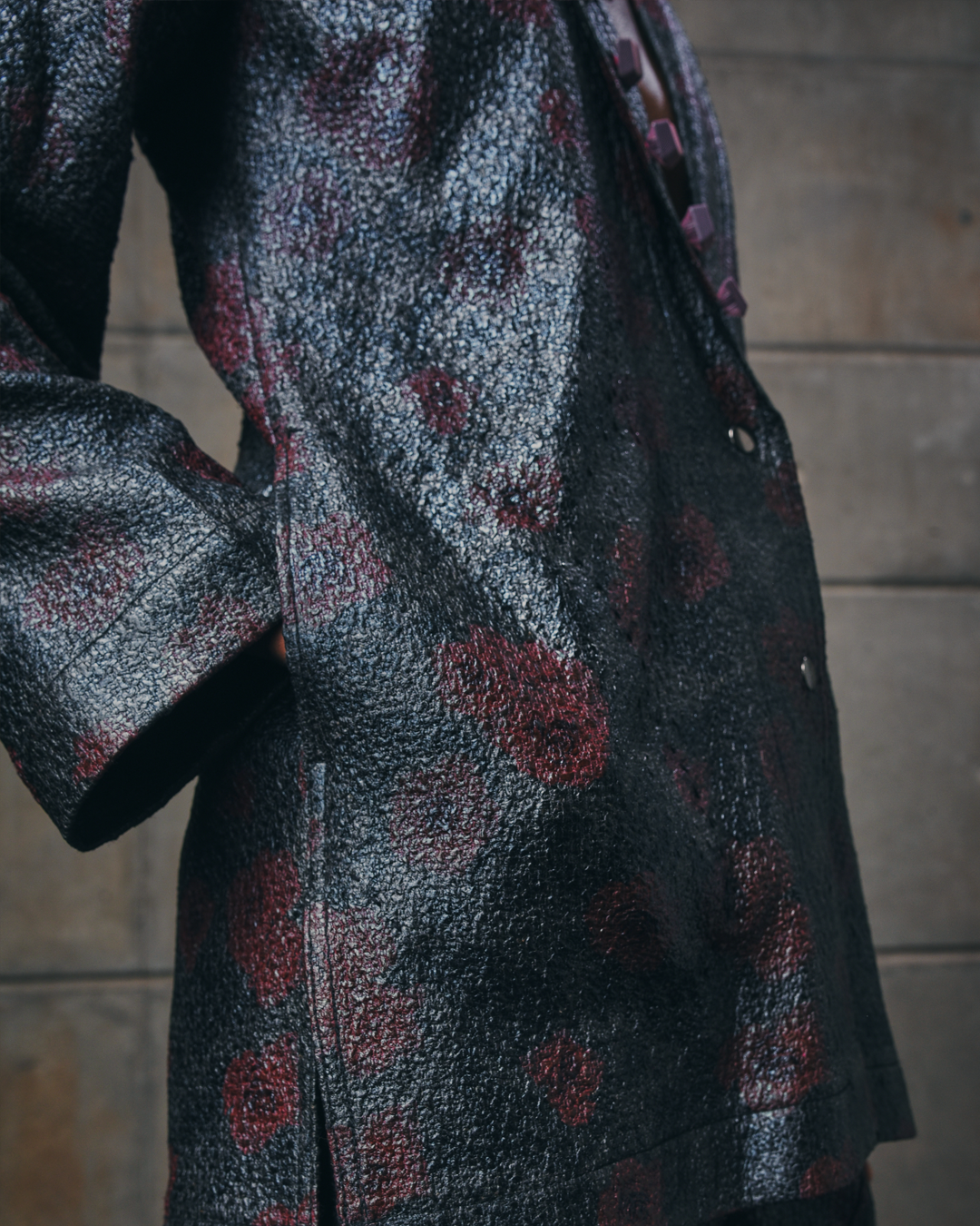 Keyboard Rubberised Cotton Jacket