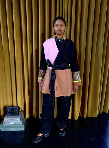 Neopolitan Coat in Cashmere and Wool
