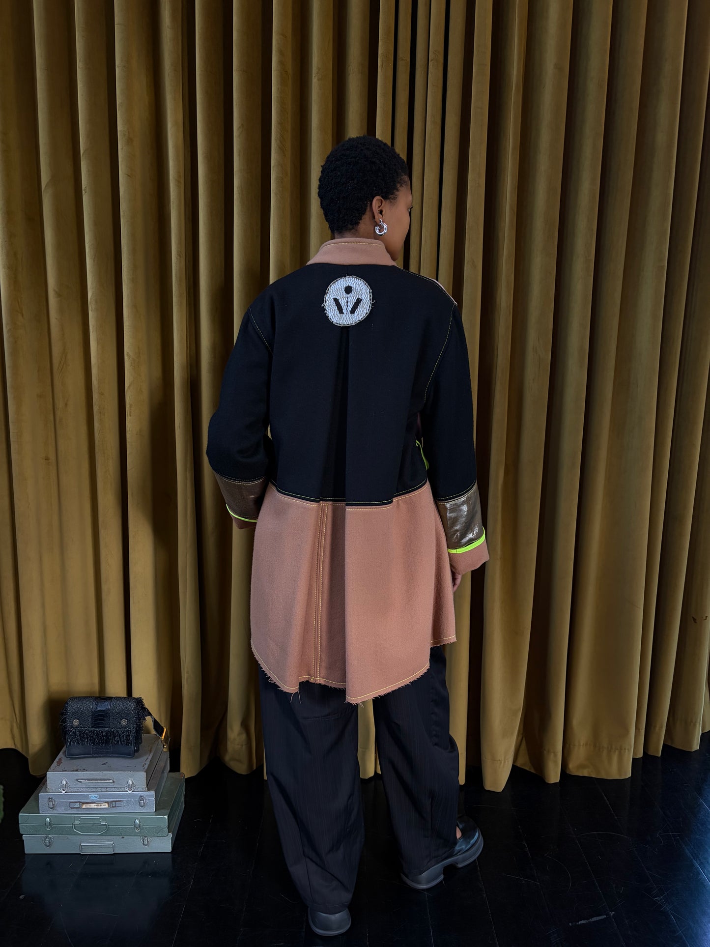 Neopolitan Coat in Cashmere and Wool