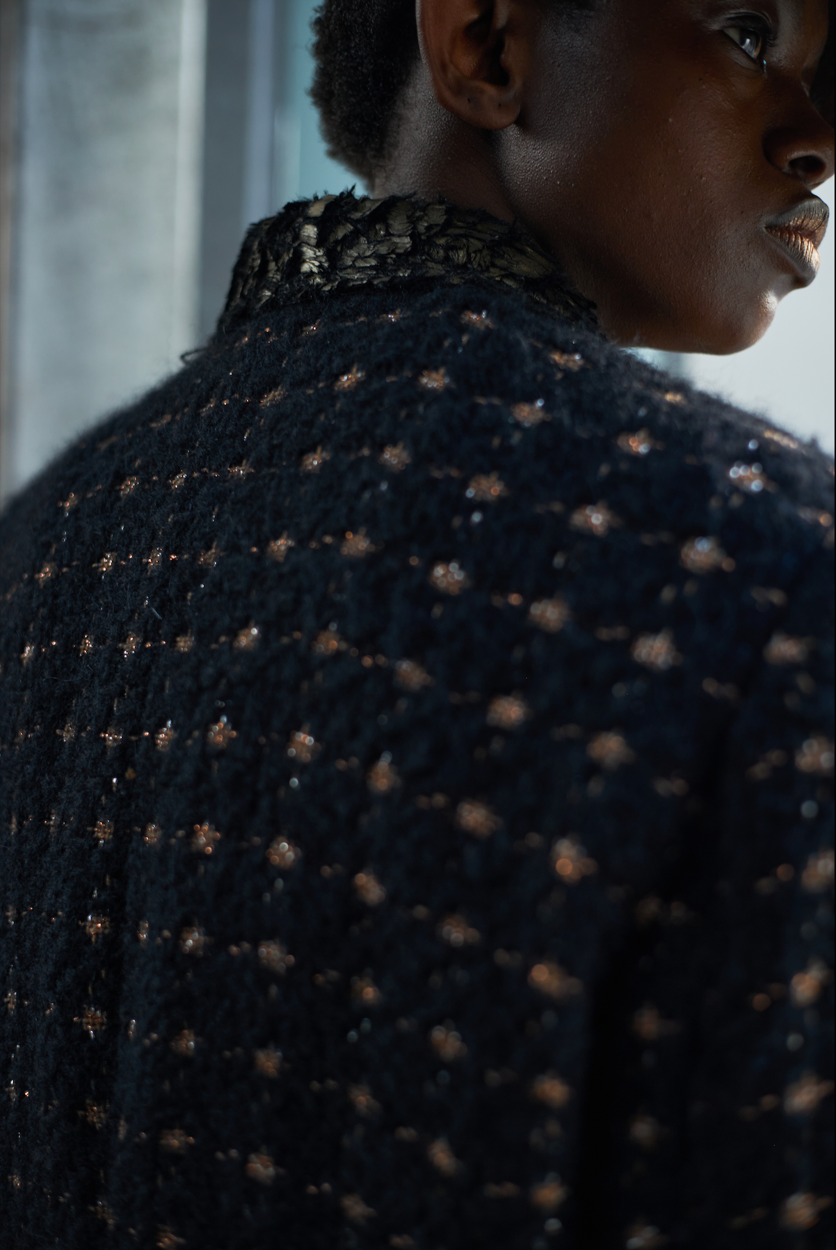 Neptune Double Breasted Jacket In Wool and Alpaca