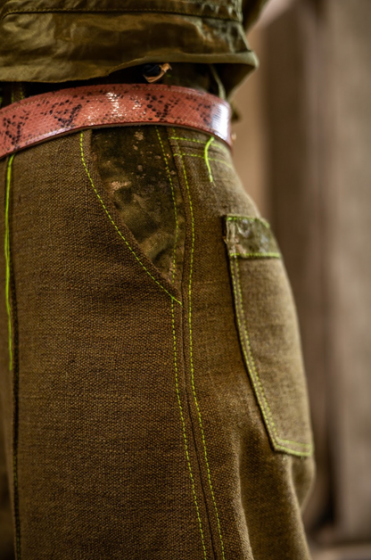 Heritage Linen Desert Palm Signature Pants
