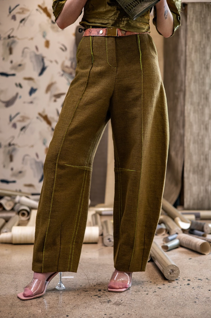 Heritage Linen Desert Palm Signature Pants