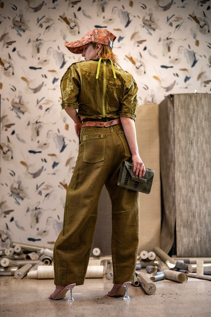 Heritage Linen Desert Palm Signature Pants