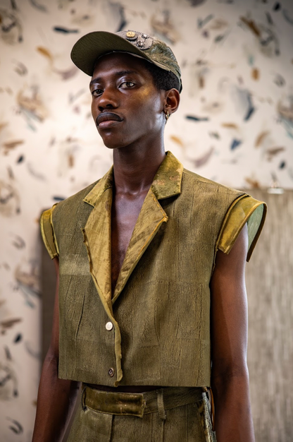 Portland Cypress Cropped Gilet