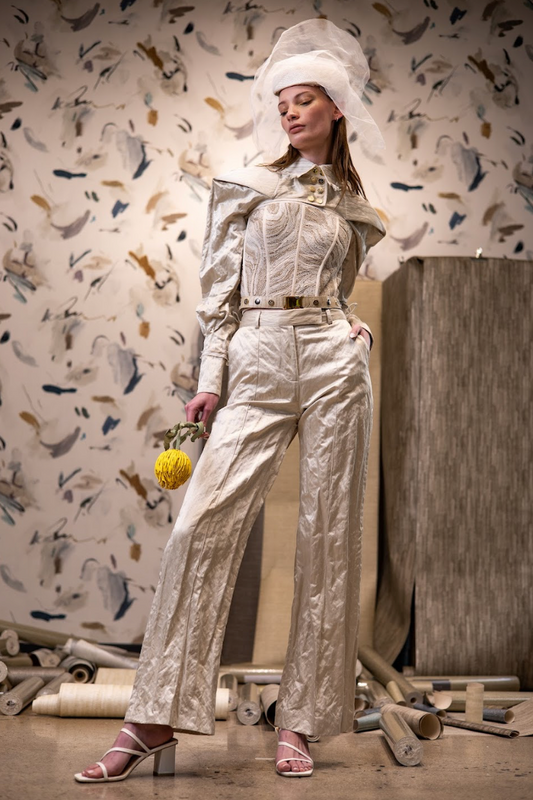 Enzo Linen Straight Leg-Pants
