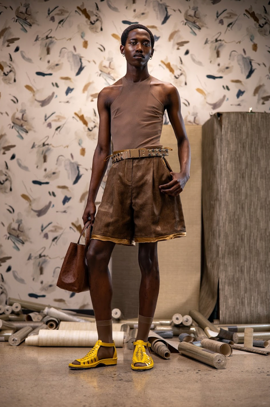 Portland Teak Trapeze Shorts