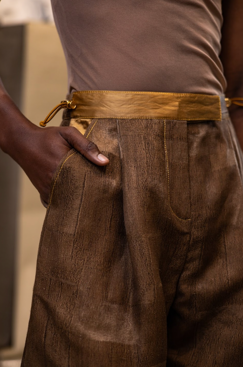 Portland Teak Trapeze Shorts