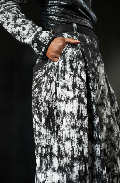 Rorschach Signature Pants in Merino Wool Felted on Muslin