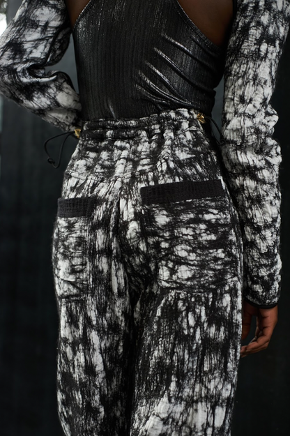 Rorschach Signature Pants in Merino Wool Felted on Muslin