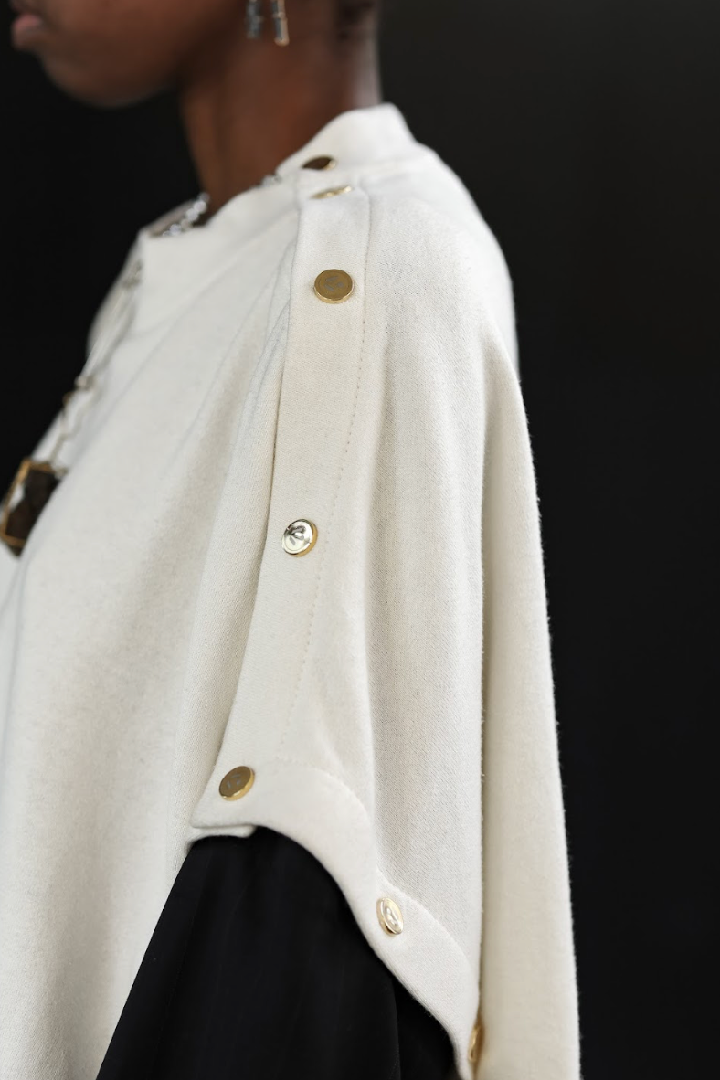 Monokrome Popper T-Shirt in Organic Hemp