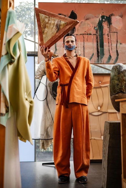 Sunset Signature Pants in Linen