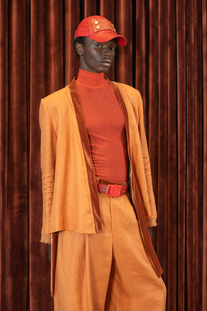 Sunset Kimono Wrap Jacket in Linen