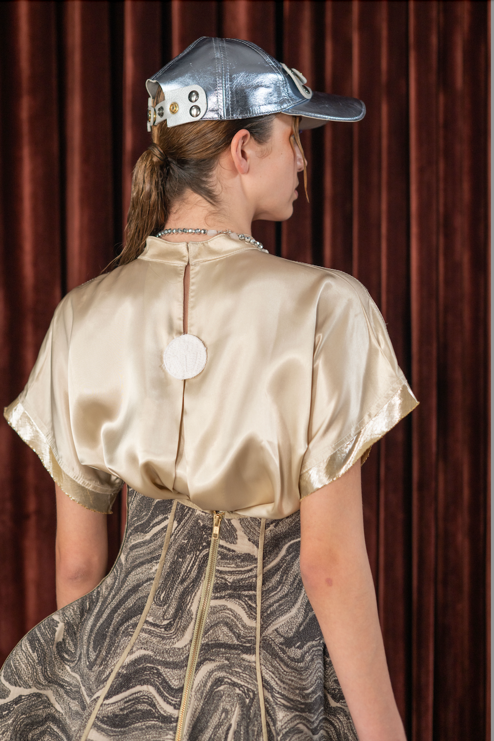 Lightning Leather Cap