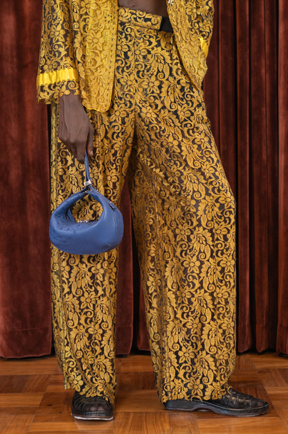 Ochre Lace Signature Pants in Lace