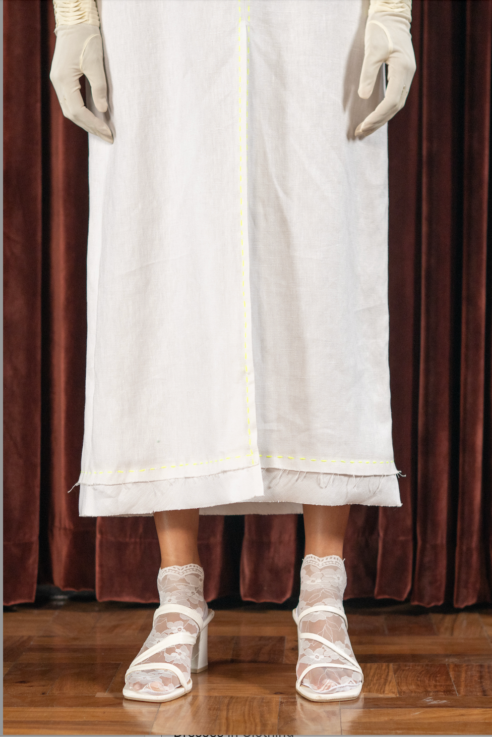 Polar Shield Dress in Organic Hemp