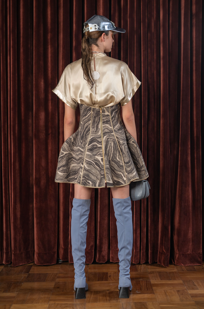 Ondetto Anthracite Cupless Corset