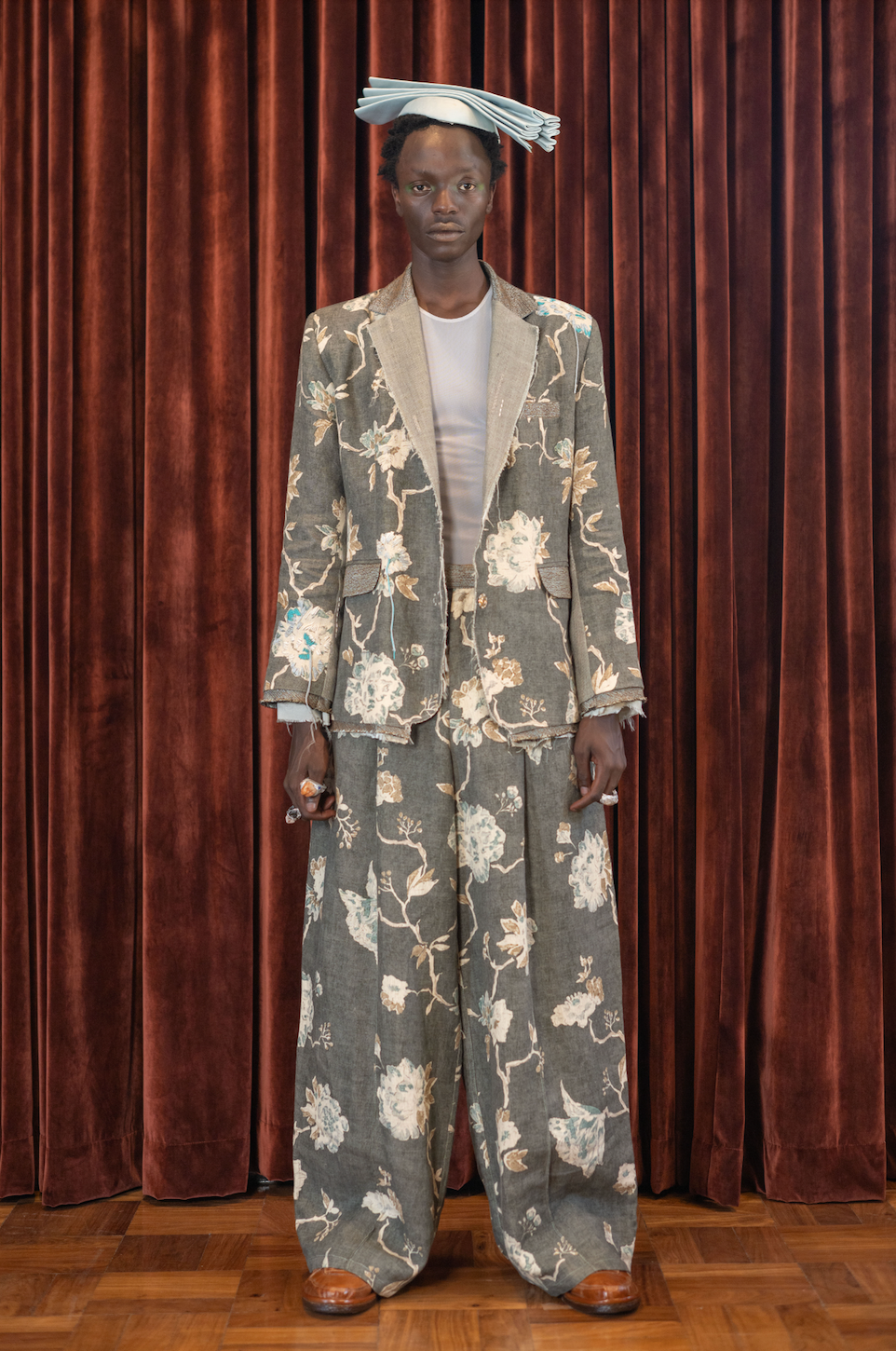 Peony Mole Signature Pants