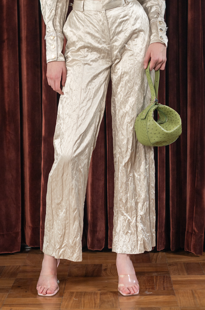 Enzo Linen Straight Leg-Pants