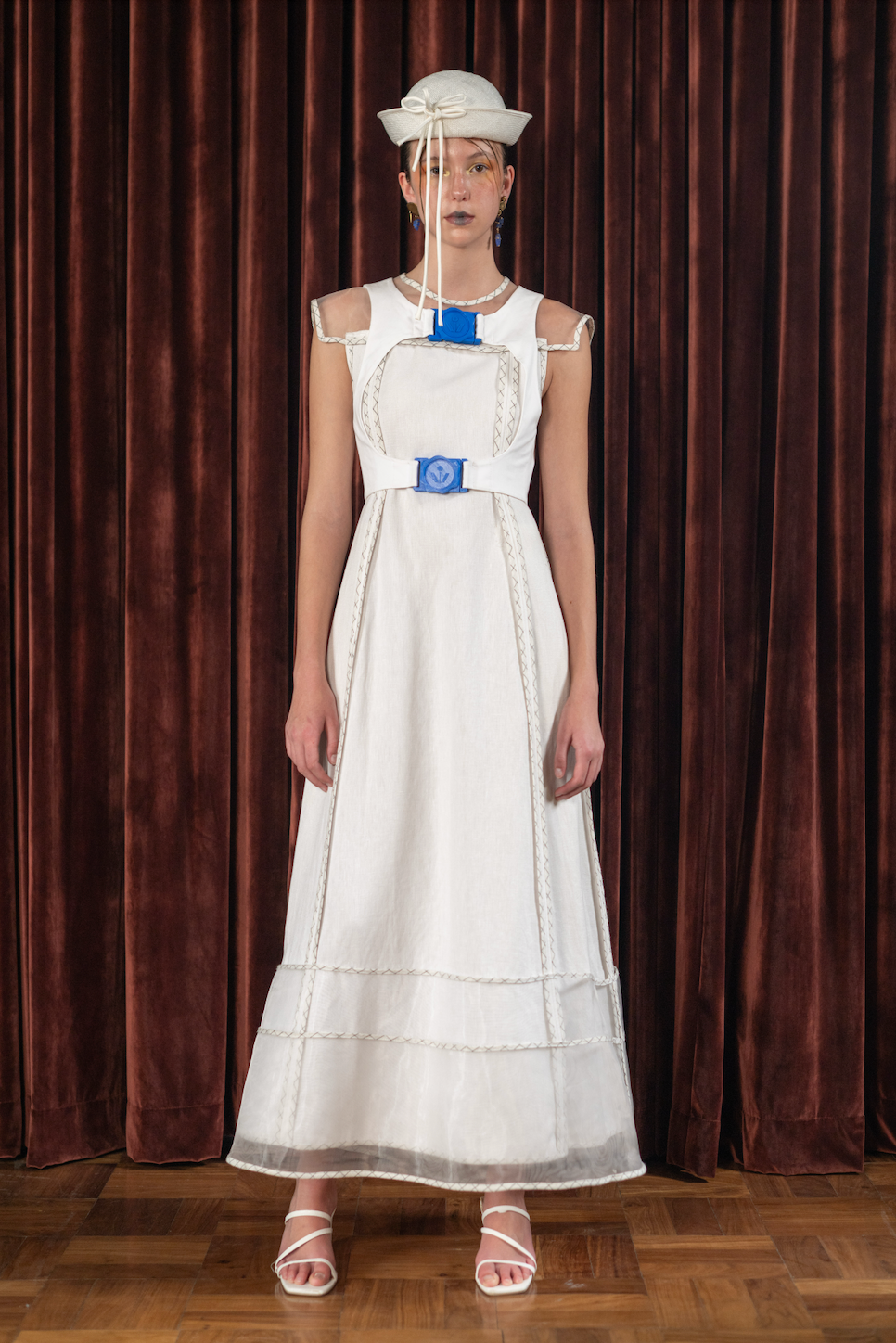 Stalictite A-line Dress in Organic Hemp Linen