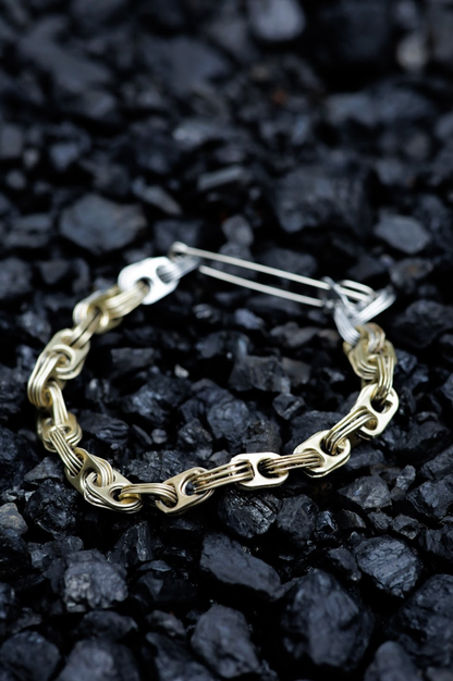 Gold Single Chain Aluminium Can Tab Choker