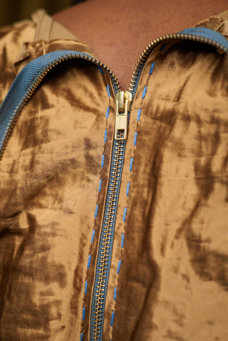 Enzo Orient Sculpted Top