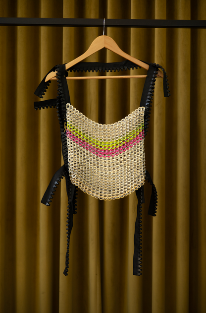 Hibiscus Can Tab Bib Top