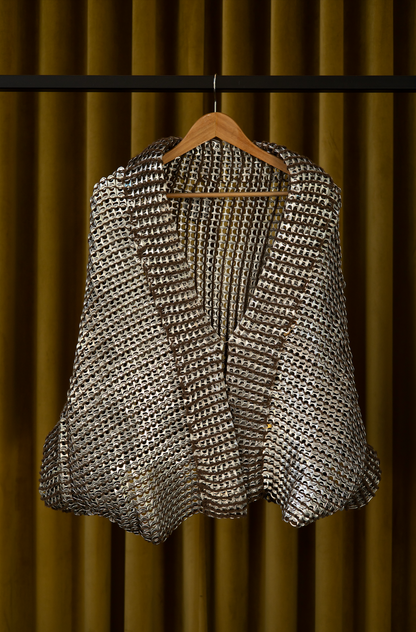Armoured Cocoon Can Tab Shawl
