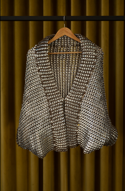 Armoured Cocoon Can Tab Shawl