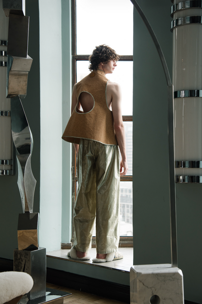 Midas Touch Signature Pants in Silk Lamé