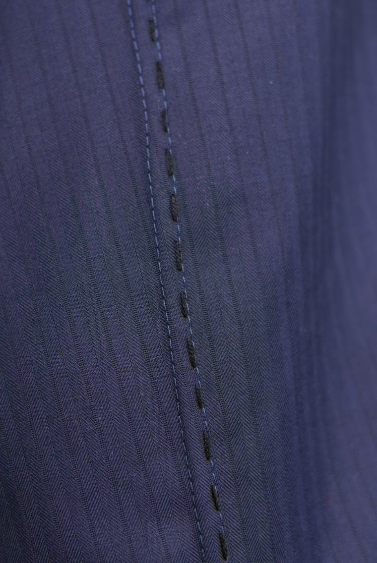 Signature Arch-Leg Pants with Embroidery
