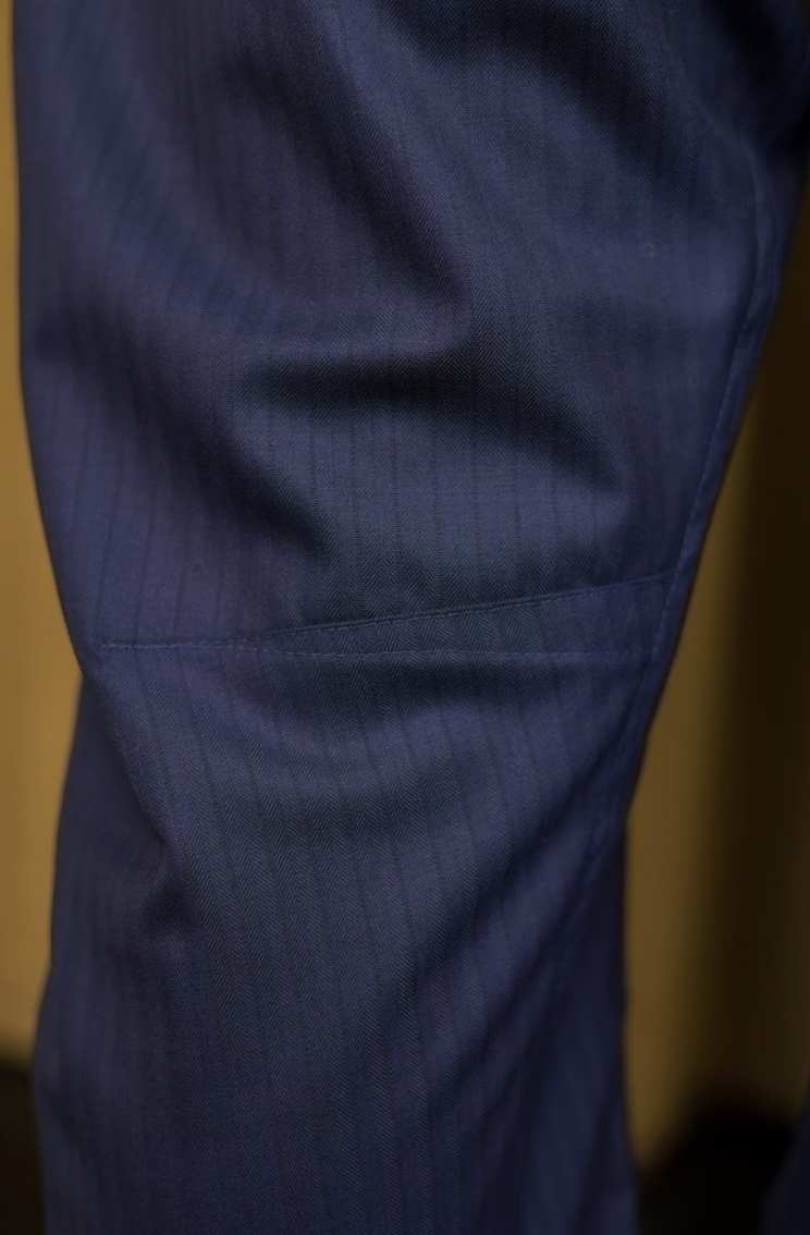 Signature Arch-Leg Pants with Embroidery