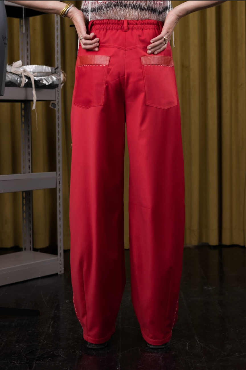 Little Red Riding Signature Pants in Wool Suiting