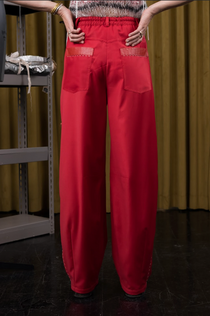 Little Red Riding Signature Pants in Wool Suiting