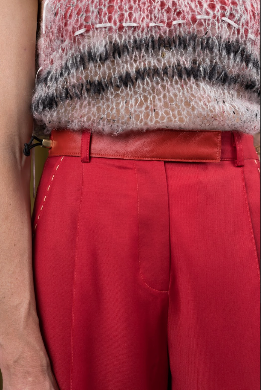 Little Red Riding Signature Pants in Wool Suiting