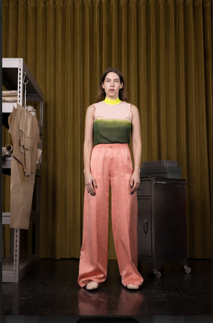 Cypress Gradient Hand-Dyed Stretch Sleeveless Signature Top