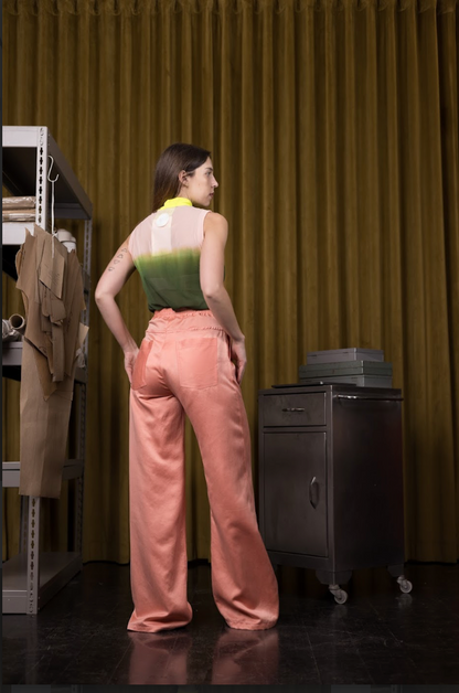 Cypress Gradient Hand-Dyed Stretch Sleeveless Signature Top