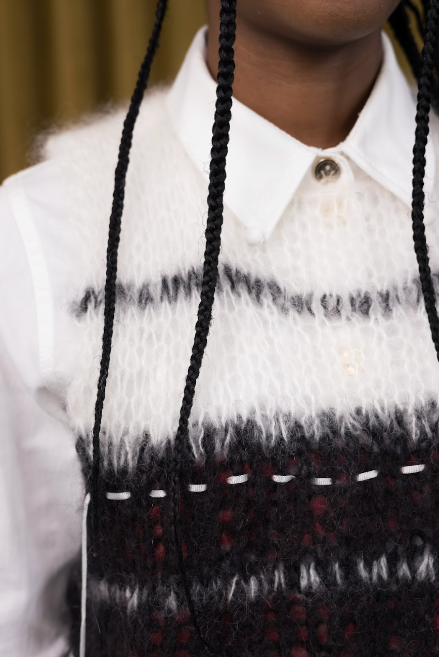 Threads-that-Hold Hand-Felted Knit Camisole