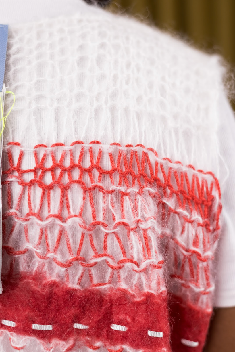 Where-Threads-Meet Hand-Felted Knit Camisole