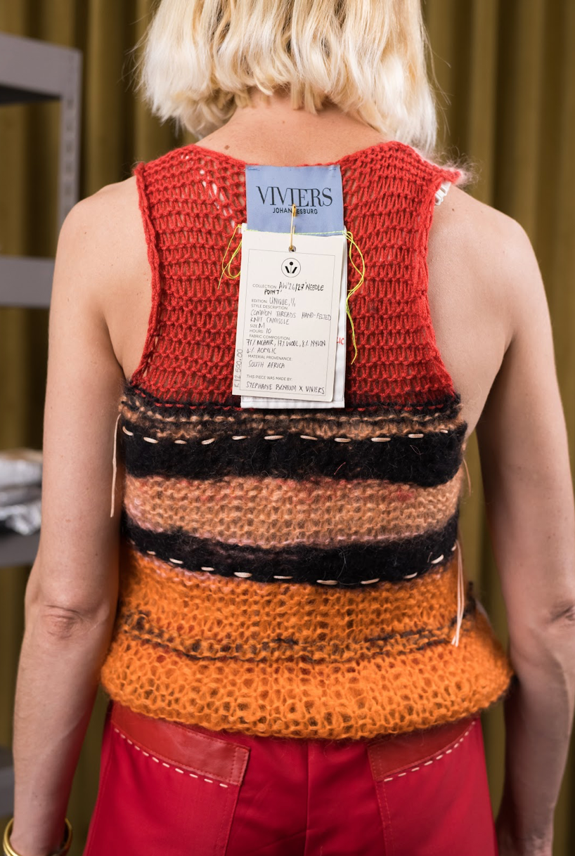 Common Threads Hand-Felted Knit Camisole