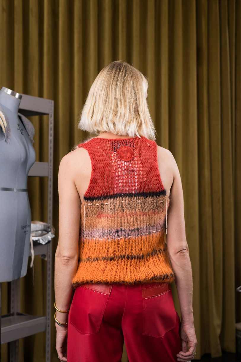 Common Threads Hand-Felted Knit Camisole
