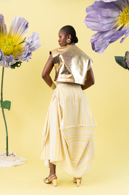 Daffodil Market Bag Skirt in 100% Tencel