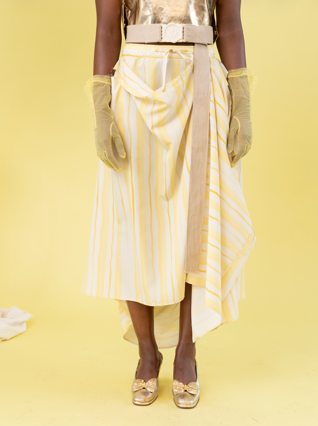 Daffodil Market Bag Skirt in 100% Tencel