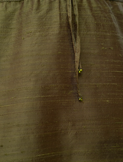 Sweet Pea Market Bag Skirt in 100% Silk