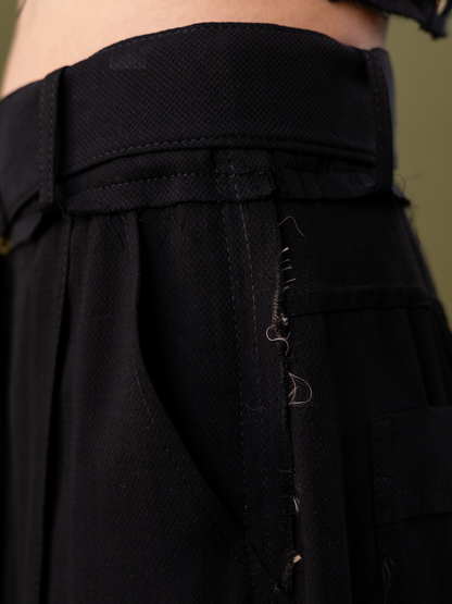 Black Orchid Bermuda Shorts in 100% Tencel
